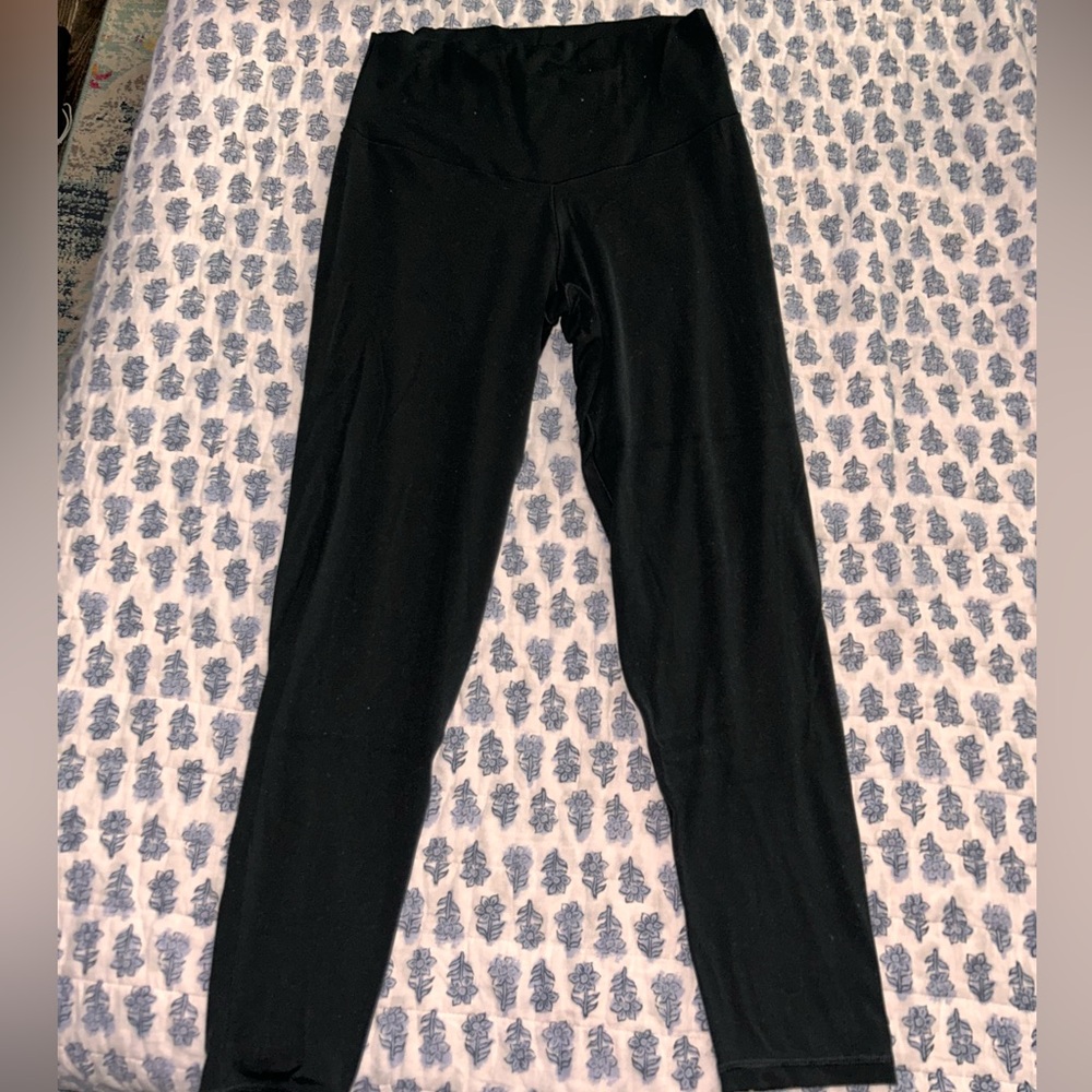 Black High-Waisted Leggings